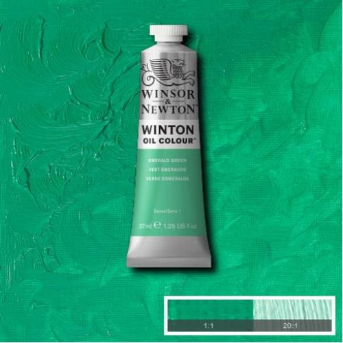 Winsor & Newton Winton Yağlı Boya Emerald Green 37 Ml Winsor & Newton Winton Yağlı Boya Emerald Green 37 Ml